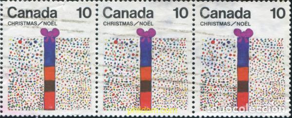 Sellos: 798227 USED CANADA 1975 NAVIDAD. DIBUJOS INFANTILES