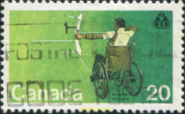 Sellos: 798232 USED CANADA 1976 JUEGOS PARALIMPICOS EN TORONTO