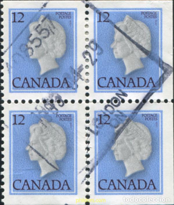 Sellos: 798238 USED CANADA 1977 REINA ISABEL II