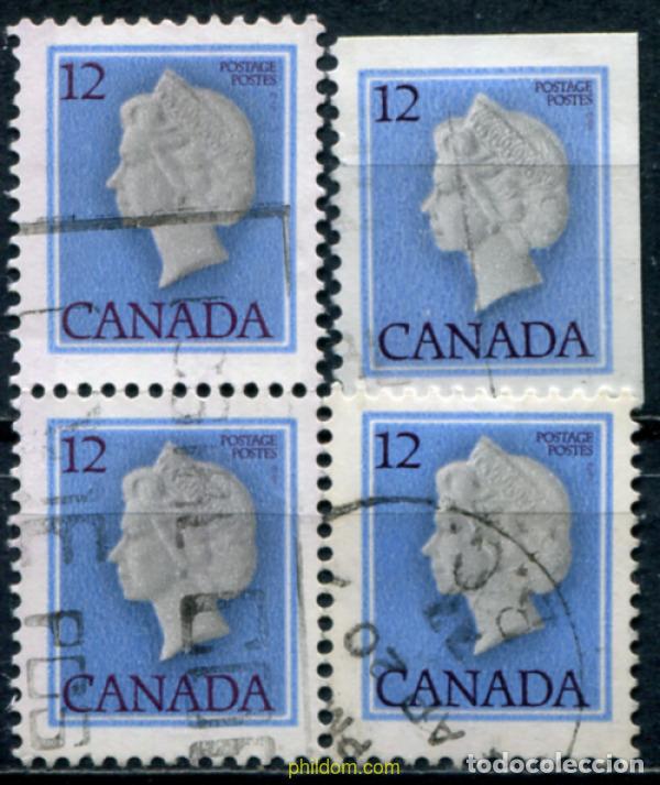 Sellos: 798243 USED CANADA 1977 REINA ISABEL II