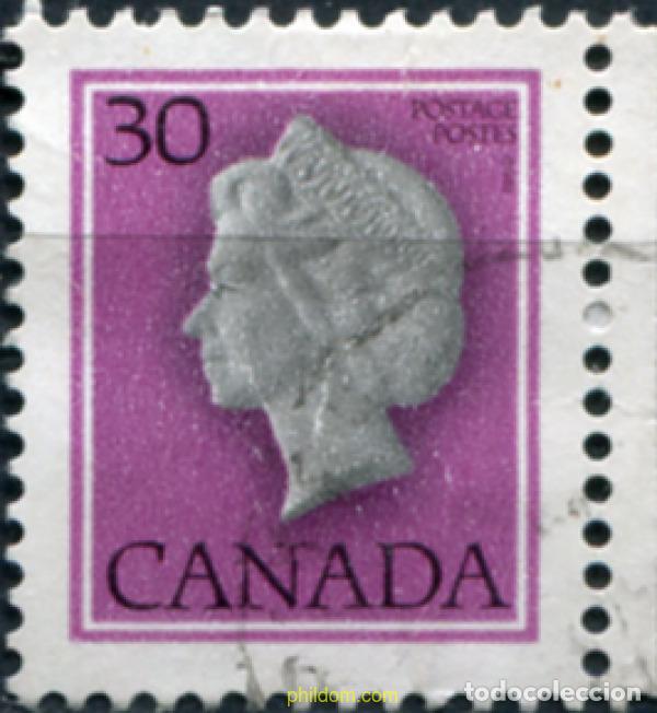 Sellos: 798251 USED CANADA 1982 REINA ISABEL II