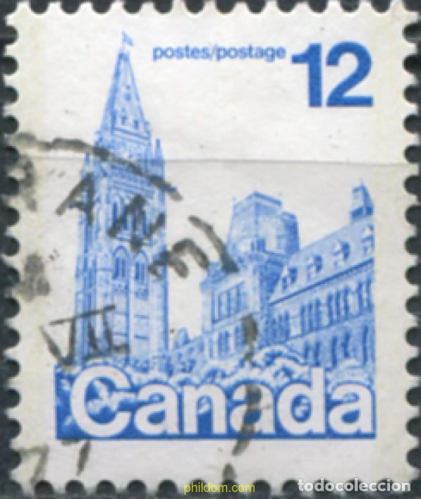 Sellos: 798258 USED CANADA 1977 PARLAMENTO - Foto 1