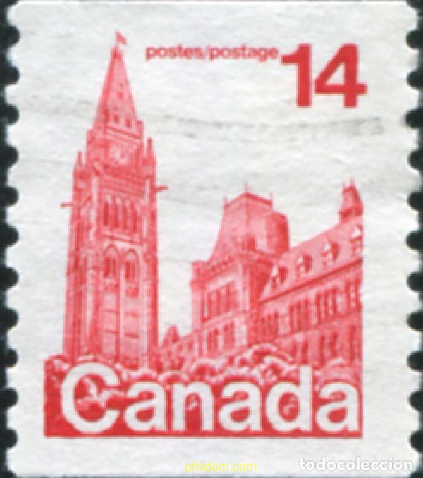 Sellos: 798261 USED CANADA 1978 PARLAMENTO - Foto 1