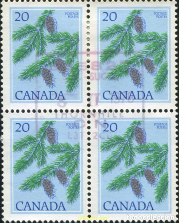 Sellos: 798268 USED CANADA 1977 ARBOLES