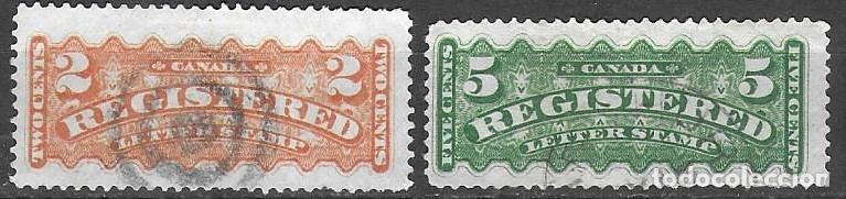 Sellos: SELLOS USADOS DE CANADA 1898, YT 1/ 2