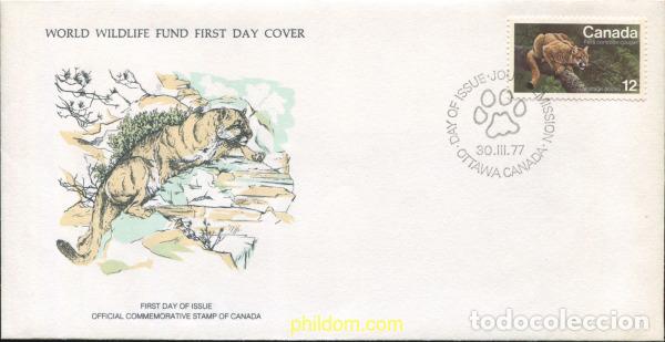 Sellos: 798281 USED CANADA 1977 ESPECIES EN PELIGRO DE EXTINCION