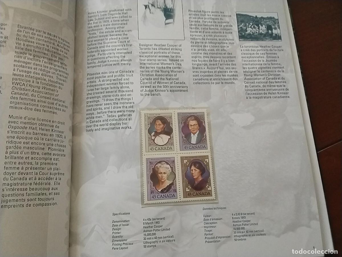 Sellos: Album sellos Canada 1993 - Foto 3