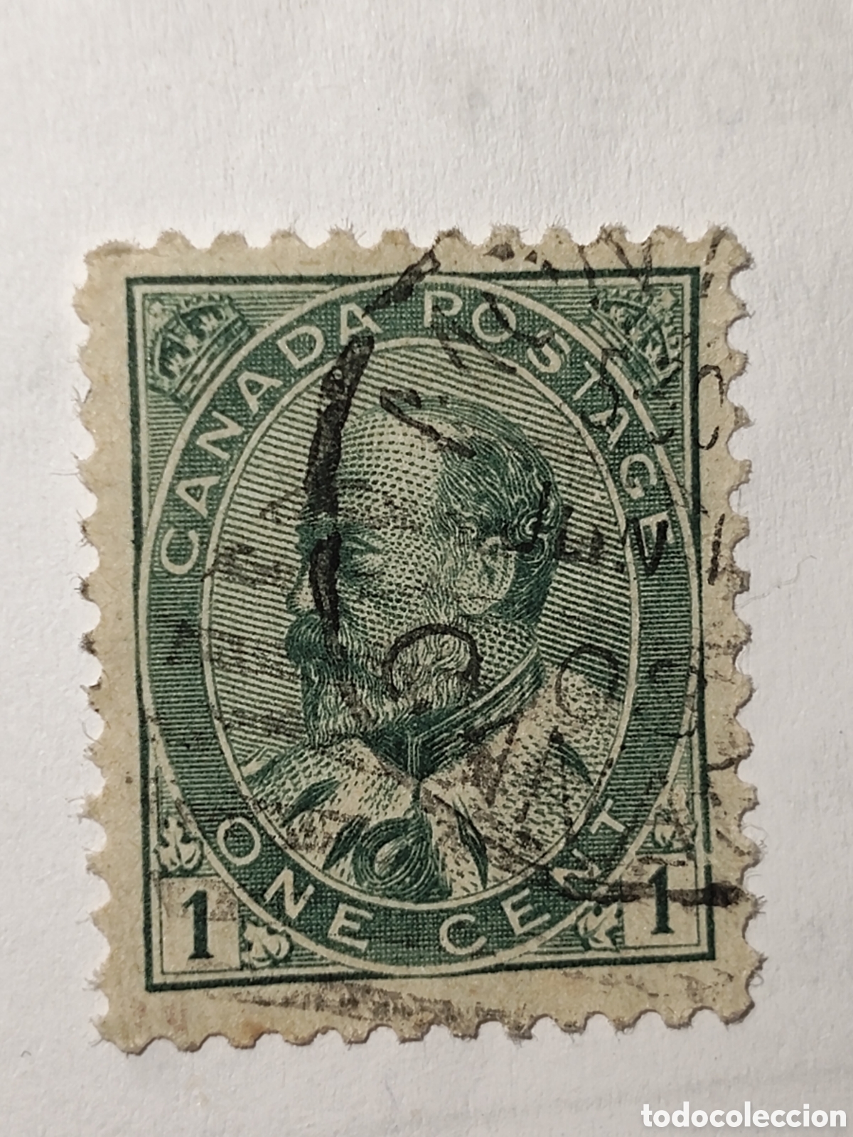 Sellos: Sello de Canad&aacute; Rey Eduardo Vll a&ntilde;o 1903