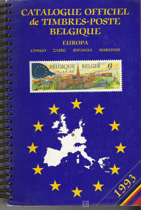 Sellos: CATALOGO DE BELGICA  EN COLOR - Foto 1