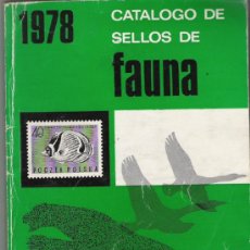 Sellos: CATALOGO DE FAUNA CON ANOTACIONES EN BLANCO Y NEGRO. Lote 16411986