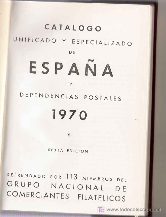 Sellos: CAT&Aacute;LOGO  EDIFIL 1970- EDICI&Oacute;N DE LUJO, NUMERADA - Foto 1