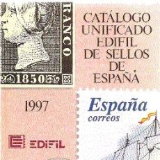 Sellos: CATÁLOGO UNIFICADO EDIFIL DE SELLOS DE ESPAÑA / EDIFIL, 1997.. Lote 22889883