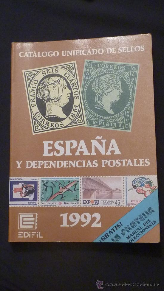 Sellos: Catalogo de sellos de Espa&ntilde;a de 1992. - Foto 1