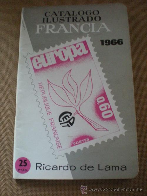 Sellos: CATALOGO FRANCIA 1966 - Foto 1