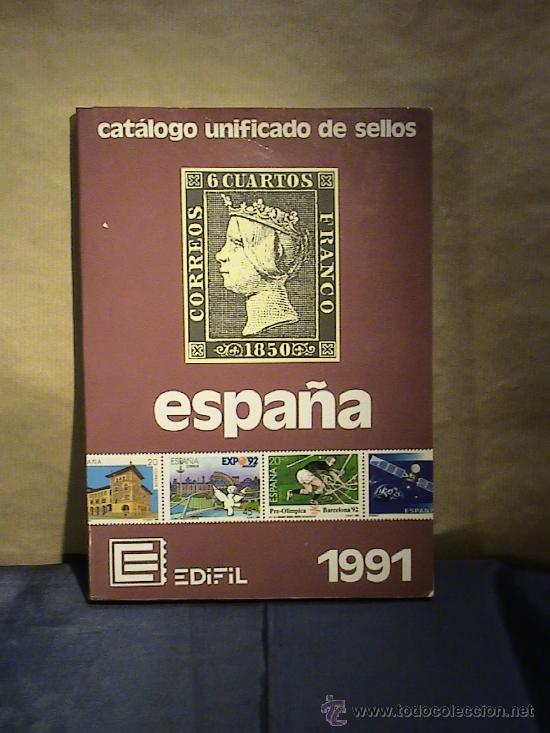 Sellos: CATALOGO EDIFIL 1991 - Foto 1
