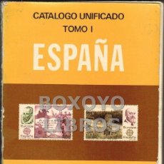 Sellos: CATÁLOGO UNIFICADO DE ESPAÑA Y DEPENDENCIAS POSTALES. TOMO I. 1984. Lote 39594413