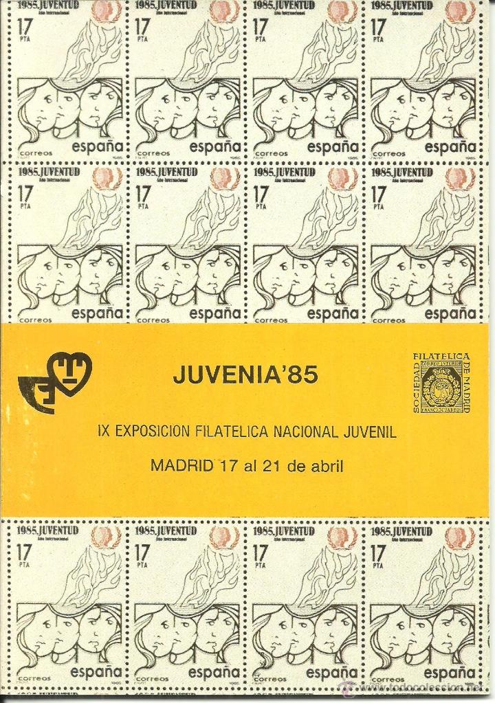 Sellos: CAT&Aacute;LOGO JUVENIA&acute;85 - Foto 1