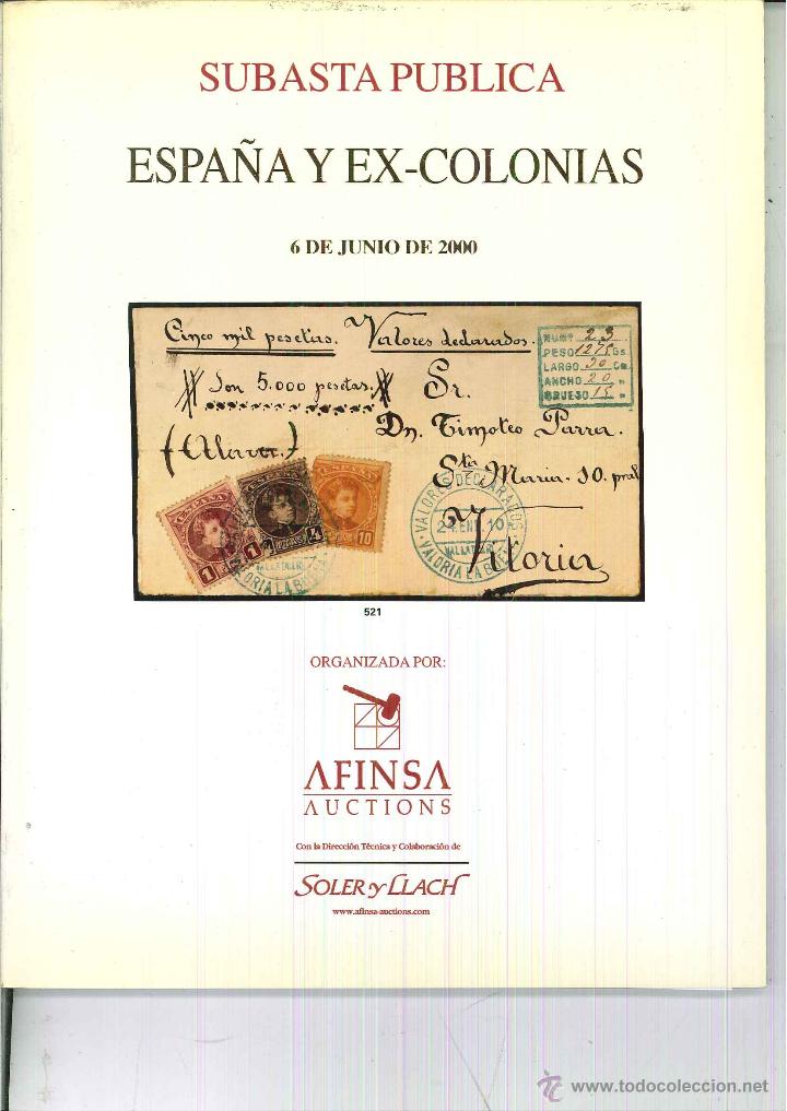 Sellos: ESPA&Ntilde;A Y EX-COLONIAS 6 de Junio de 2000 - Foto 1