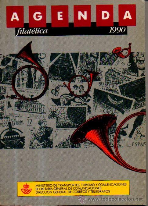 Sellos: Agenda filatelica 1990. - Foto 1