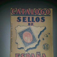 Sellos: CATALOGO SELLOS DE ESPAÑA 1942 ORIGINAL RICARDO DE LAMA. Lote 73843611
