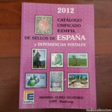 Sellos: CATALOGO UNIFICADO EDIFIL DE SELLOS DE ESPAÑA Y DEPENDIENCIAS POSTALES 2012. . Lote 95416431