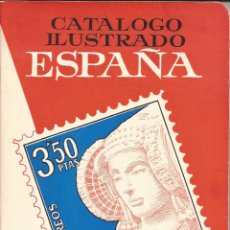 Sellos: 1970 CATALOGO ILUSTRADO SELLOS ESPAÑA - RICARDO DE LAMA -CURIOSIDAD. Lote 98992123