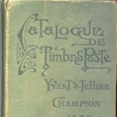 Sellos: CATÁLOGO DE SELLOS IVERT TELLIER. DEL AÑO 1929