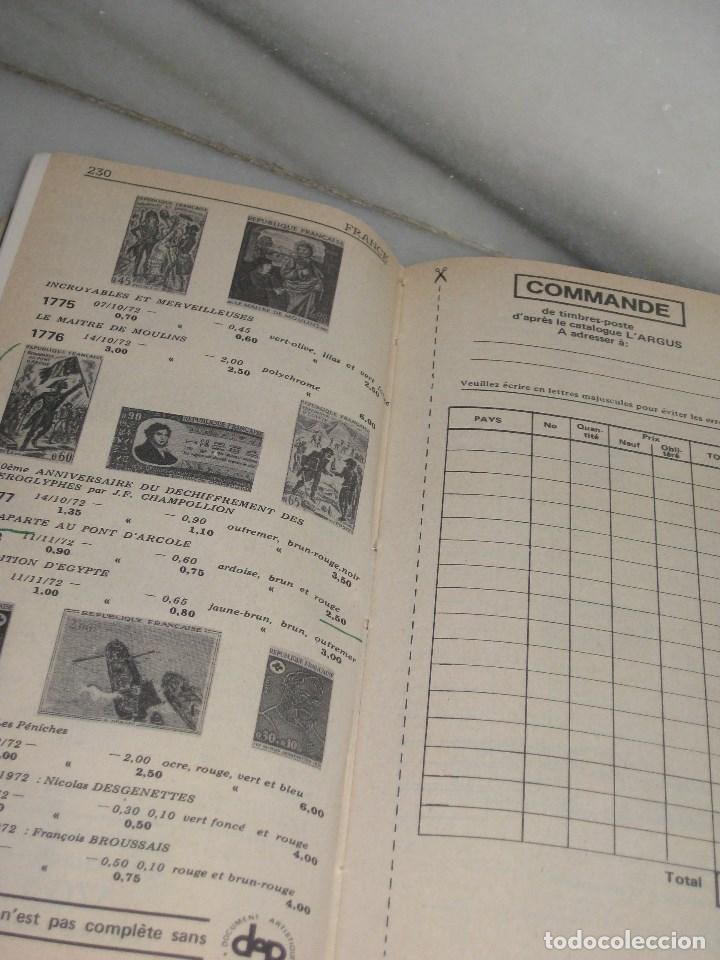 Sellos: Largus du timbre-poste 1973 - Idioma frances. - Foto 5