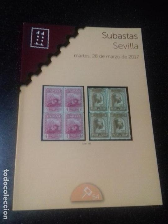 Sellos: SUBASTA. SEVILLA. MARZO - 2017. - Foto 1