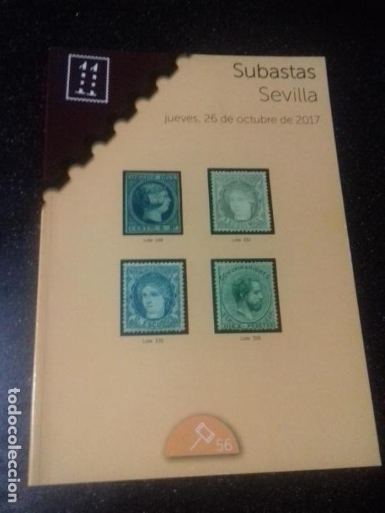 Sellos: SUBASTA. SEVILLA. OCTUBRE - 2017. - Foto 1