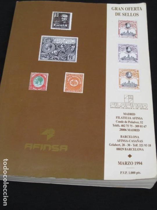 Sellos: Catalogo Afinsa. Marzo 1994 - Foto 1