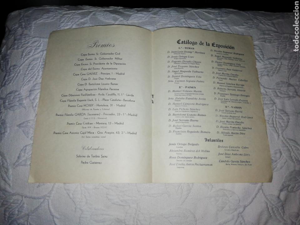 Sellos: Programa Cuarta exposici&oacute;n filatelica Pacense 12 - 17 de junio 1962 - Foto 5