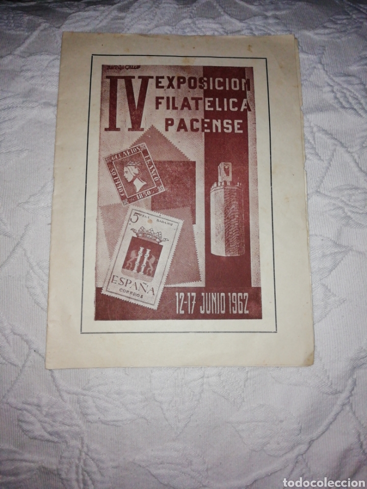 Sellos: Programa Cuarta exposici&oacute;n filatelica Pacense 12 - 17 de junio 1962 - Foto 1