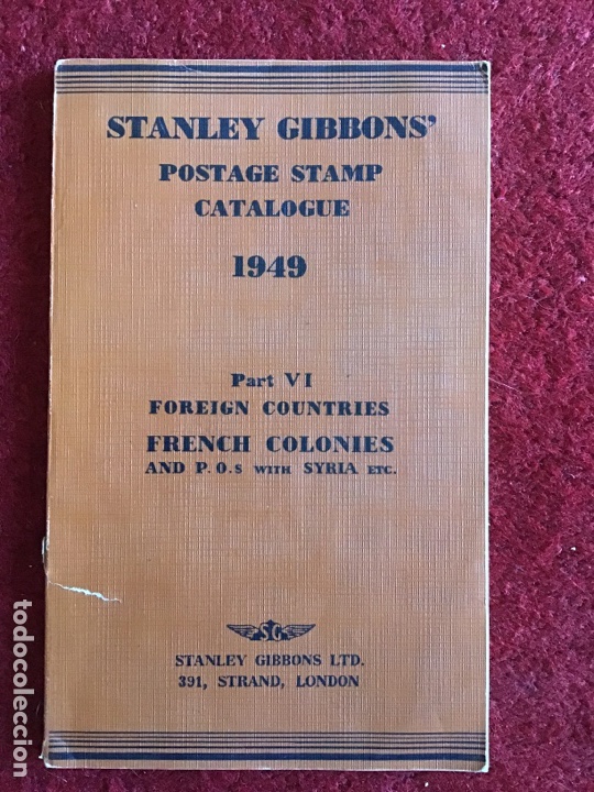 stanley gibbons catálogo de sellos colonias fra - Comprar Catálogos y  Libros de Sellos en todocoleccion - 178871171