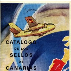 Sellos: CATALOGO DE LOS SELLOS DE CANARIAS, DE E. AURIOLES. GUERRA CIVIL.. Lote 184624708