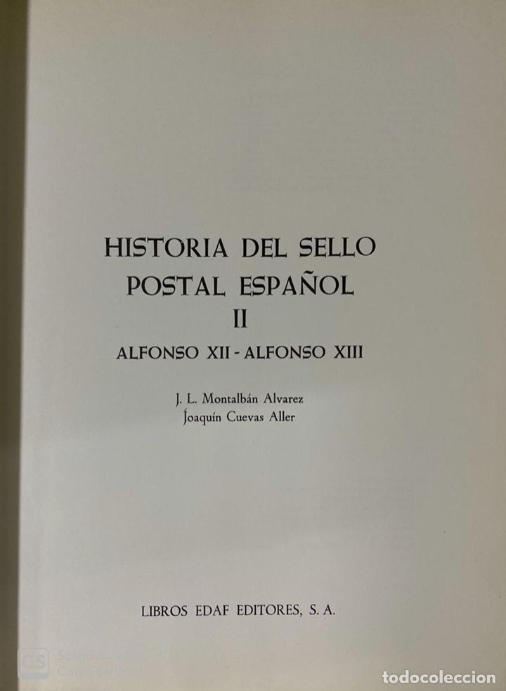 Sellos: HISTORIA DEL SELLO POSTAL. J.L. MONTALBÁN. TOMOS II, III Y IV. LIBROS EDAF EDITORES. BILBAO, 1982. - Foto 6 - 191035647