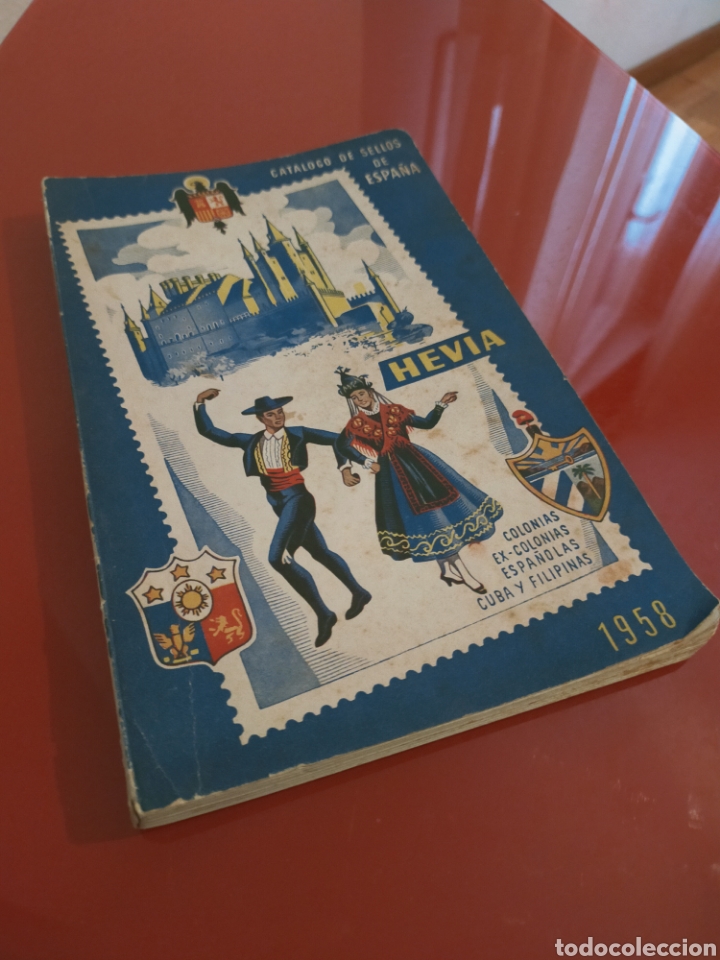 Sellos: Cat&aacute;logo hevia 1958 - Foto 1