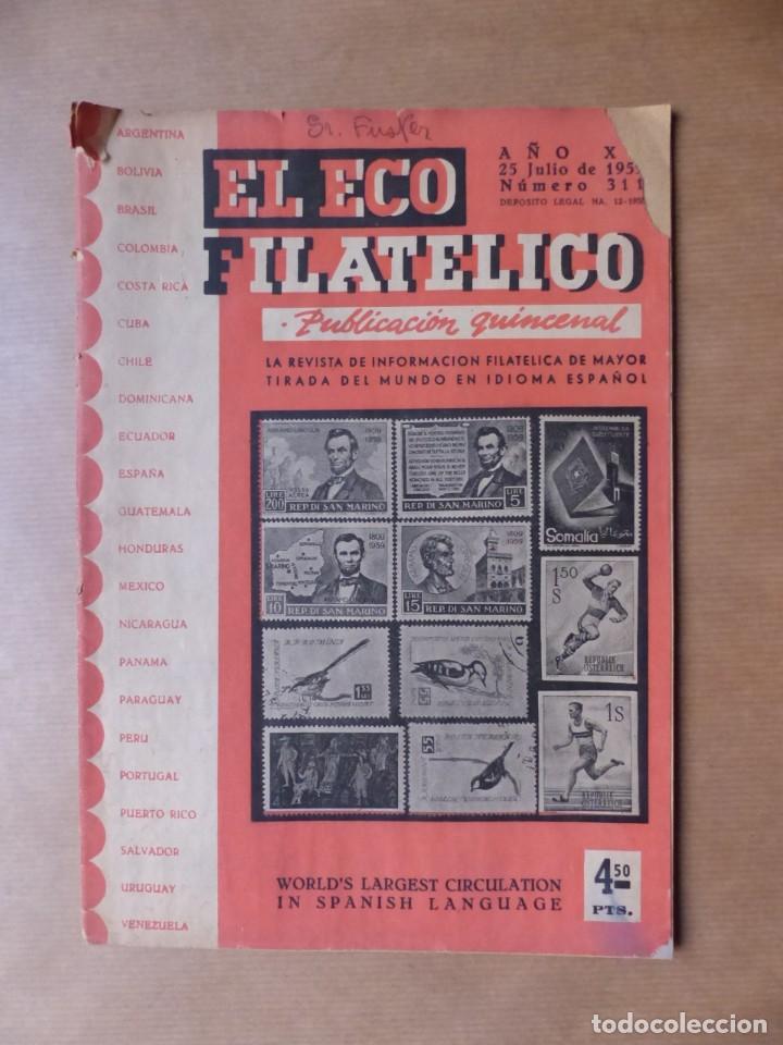 Sellos: EL ECO FILATELICO, 33 REVISTAS - AÑOS 1959-1960-1961, VER FOTOS ADICIONALES - Foto 2 - 224825796