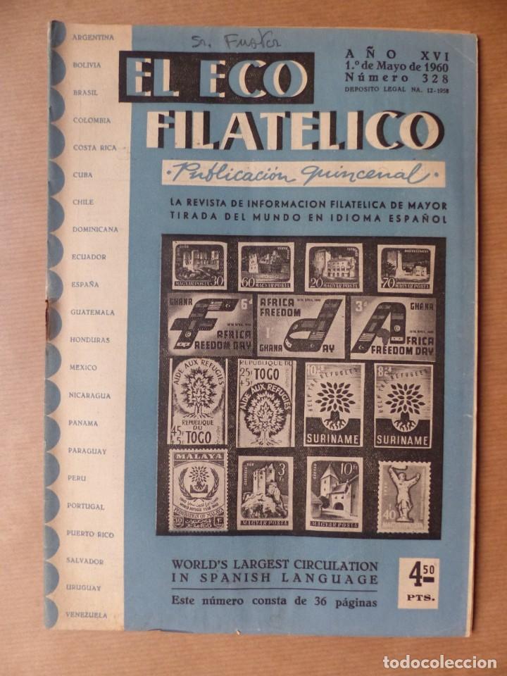 Sellos: EL ECO FILATELICO, 33 REVISTAS - AÑOS 1959-1960-1961, VER FOTOS ADICIONALES - Foto 7 - 224825796