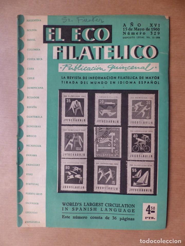 Sellos: EL ECO FILATELICO, 33 REVISTAS - AÑOS 1959-1960-1961, VER FOTOS ADICIONALES - Foto 8 - 224825796