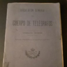 Sellos: CORREOS ESCALAFON GENERAL DEL CUERPO DE TELEGRAFOS (PERSONAL TECNICO) 1922 202 PAGS. Lote 225179345