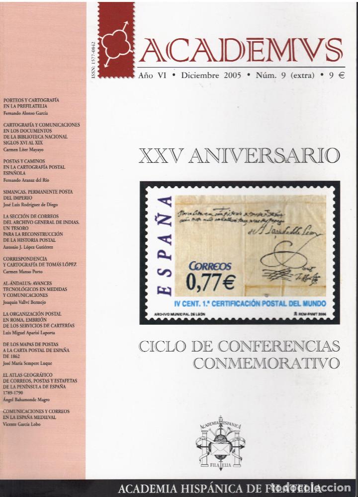 Sellos: ACADAMVS Dic.2005 n&ordm; 9 (extra) - Foto 1