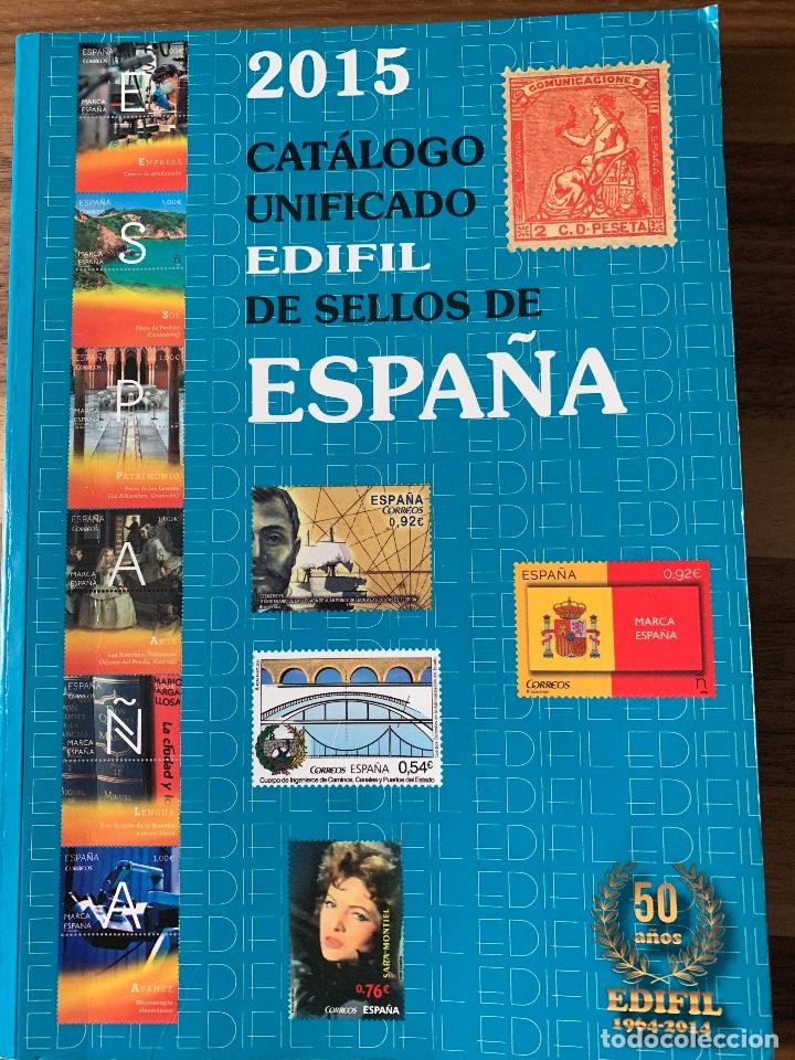 Sellos: CATALOGO EDIFIL ESPA&Ntilde;A 2015 - Foto 1