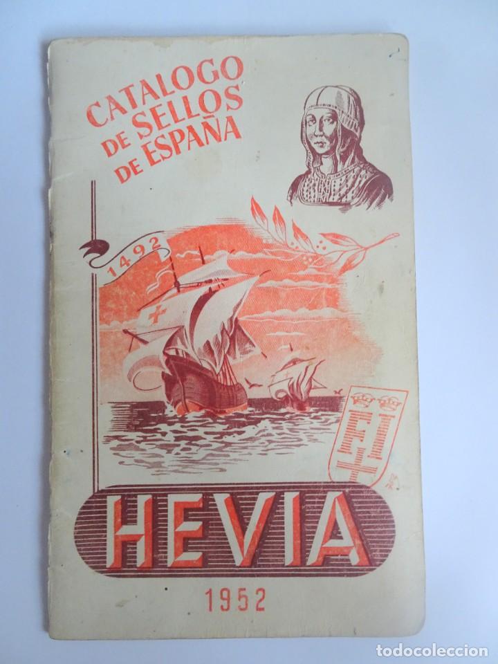 Sellos: CATALOGO SELLOS HEVIA 1952 - Foto 1