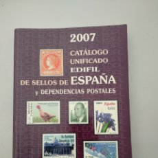 Sellos: CATALOGO DE SELLOS DE ESPAÑA Y DEPENDENCIAS POSTALES AÑO 2007. Lote 290518563