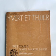 Sellos: CATALOGUE YVERT ET TELLIER TIMBRES SELLOS 1983 STAMPS. Lote 291991768