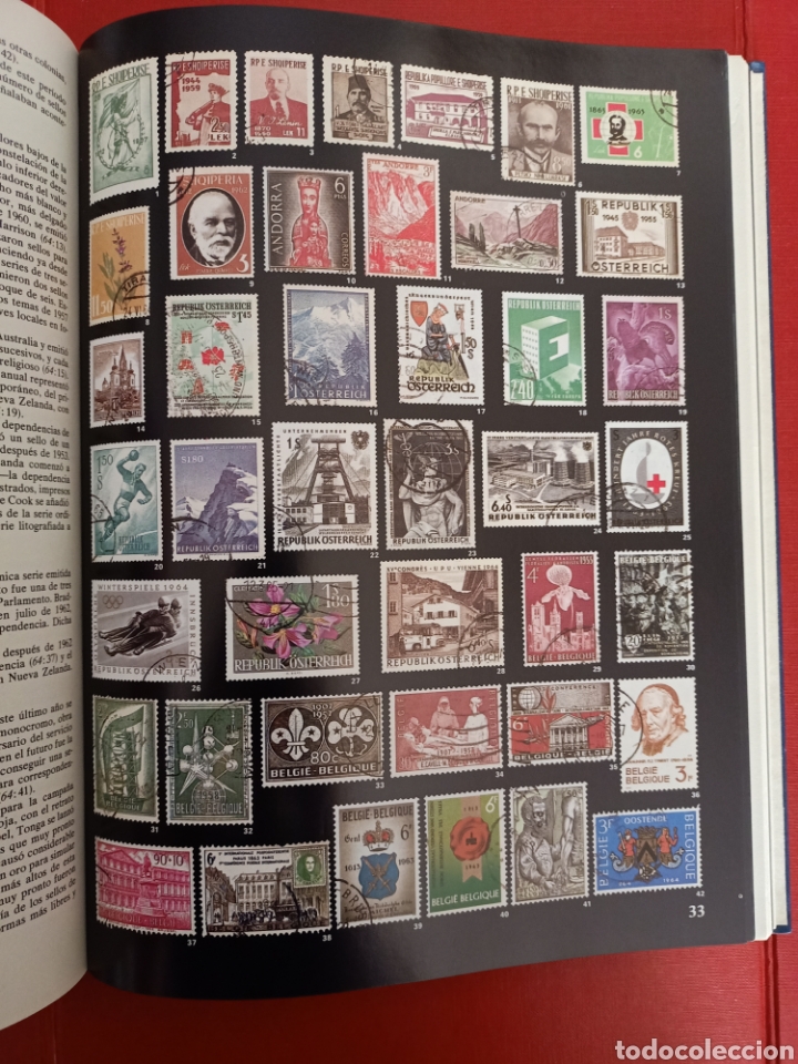 Sellos: Enciclopedia mundial del sello 1945 1975 editorial noguer James A. Mackay - Foto 2 - 293442663