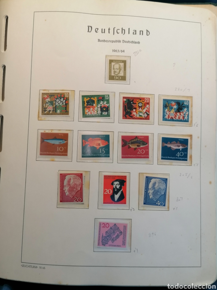 Sellos: Alemania Occ Album sellos Resto Colección Album nuevo *** sellos años 1963 a. 1979 74 fotos - Foto 51 - 302834758