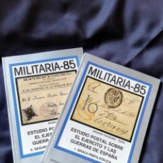 Sellos: MILITARIA 85, HISTORIA POSTAL DEL EJÉRCITO Y GUERRAS DE ESPAÑA. Lote 317776043