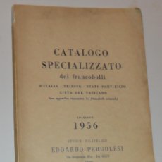 Sellos: ITALIA - CATÁLOGO SPECIALIZATTO - 1956. Lote 334373133